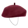 Sombrero Nuevo Estilo 2026 para Mujer, Boina de Lana Otoño e Invierno, Sombrero Pequeño Retro Británico, Elegante y con Estilo, Azafata al por Mayor