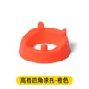 Base Suporte de Bola de Quatro Cantos, Suporte de Posicionamento de Bola Redonda, Suporte de Bola para Posicionamento de Vôlei, Rugby, Futebol, Assento de Bola