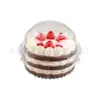 Caja desechable grande pequeña cabeza de gato plástico transparente caja de repostería pastel caja pequeña de repostería hojaldre caja de ampolla fabricantes de cajas