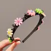 Diadema de dibujos animados para niños más vendida, diadema trenzada para mujer, pinza para el pelo, accesorio para el pelo, adorno para el pelo, herramienta de peinado