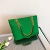 Bolso Casual de Gran Capacidad para el Día a Día 2026 Nueva Moda Textura Bolso de Hombro Retro Simple Cadena Bolso Tote Cubo