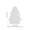 Portavelas de Halloween Yaya Gordita Adorno DIY Molde de Yeso Casa de Árbol de Navidad Molde de Silicona para Velas de Tres Agujeros
