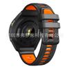 Adecuado para Jiaming Forerunner 965 oficial misma hebilla de acero sarga correa de silicona bicolor pulsera deportiva