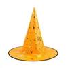 Sombreros Navideños Europeos y Americanos de Halloween Sombreros de Bruja Disfraces Festivos Accesorios de Fiesta Sombreros