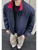 Chaqueta Estilo High Street Cool Cleanfit para Hombres y Mujeres, Nueva Moda de Hong Kong Primavera 2026 Talla Grande Color Sólido Chaqueta Elegante