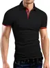 Comercio Exterior Verano Amazon Transfronterizo Camiseta de Manga Corta para Hombre Verano Camiseta para Hombre Lel Camisa Polo Top para Hombre