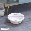 Cubo de plástico para dormitorio de estudiantes al por mayor, cubo de lavandería portátil para el hogar, cubo de baño engrosado, cubo redondo, cubo de almacenamiento de gran capacidad