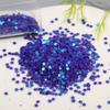 Estrellas de lentejuelas de cinco puntas de celebridad en línea transfronterizas, lentejuelas de estrella láser multicolor, paquete de 4 g, decoraciones de lentejuelas para uñas DIY