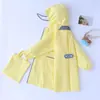 Impermeable Infantil de Alta Calidad con Espacio para Mochila, Poncho Impermeable, Cortavientos y a Prueba de Nieve de una Sola Pieza para Niños y Niñas