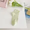 Meias de Algodão Puro de Xinjiang para Mulheres, Estilo Primavera e Verão, Versáteis, Absorventes de Suor, Resistentes a Odores, Meias de Algodão de Cano Médio, Antibacterianas, Resistentes a Bolinhas, Meias Curtas Sem Costura