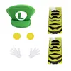 Personaje de Anime Mario Rendimiento Niños Adultos Padre-Hijo Gorra de Béisbol Sombrero de Espuma Sombrero para el Sol Juego