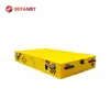 Roda Omnidirecional 5 Toneladas Pesada AGV Transporte de Oficina Sensor de Fita Magnética Posicionamento Automatizado Transporte Não Tripulado Veículo Plataforma