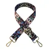 Nuevo Estilo Color Correa Ancha para Hombro Estilo Étnico Colorido Correa Larga Accesorios para Bolsa Correa Ajustable para Hombro Bandolera