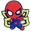 Homem-Aranha Super-Herói Marvel Desenho Animado Decorativo Superman Calçado Crocs Charms Decoração de Sapato Acessórios