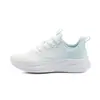 Zapatillas versátiles y cómodas de suela gruesa y color degradado, zapatos casuales de rebaja elegantes y a la moda, zapatos de malla simple transpirables para mujer