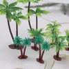 Modelo Miniatura de Playa, Océano y Palmera de Coco, Accesorios de Mesa de Arena de Paisajismo Arquitectónico Micro, Decoraciones para Pasteles de Repostería