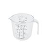 Taza medidora de plástico de gran capacidad con mango graduado medidor de mililitros para el hogar resistente a altas temperaturas cocina leche horneado batidor de huevos