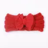 Nuevo Pañuelo de Cabeza de Nylon con Lazo Doble para Bebé Estilo Europeo y Americano Diadema Cálida para Bebé Diadema de Lana para Niños