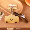 Llavero Creativo de Muñeco de Peluche de Pan Colgante para Mochila Adorno Colgante para Mochila Llavero de Pareja Pequeño Regalo