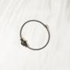 Joyería de mano de acero inoxidable metálico calavera impermeable resistente al desgaste no se decolora fútbol viajero apertura elástica pulsera mujeres
