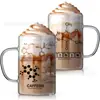 Amazon Vidrio de Alto Borosilicato Resistente al Calor Leche Retro Taza de Café Taza Mango Taza de Té de Vidrio Jugo
