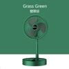 Ventilador de mesa USB transfronteiriço recarregável de 6 polegadas conveniente mini dobrável ciclo dormitório estudantil ventilador de vento forte