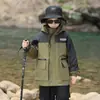 Chaqueta 3 en 1 para Niños 2025 Nueva Chaqueta Infantil Superior para Niños Mayores Moda Infantil con Capucha Primavera y Otoño