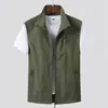 Chaqueta de trabajo para hombre, nuevo estilo primavera/otoño, abrigo casual holgado, diseño retro de solapa, patchwork de bloques de color, chaleco versátil