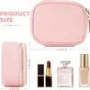 Estuche de Maquillaje Impermeable de Cuero PU Transfronterizo, Estuche de Maquillaje de Almacenamiento Conveniente con Espejo y Luz, Estuche de Maquillaje de Lujo de Gama Alta, Maleta