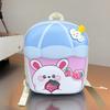 Mochila de Conejitos Lindos de Dibujos Animados para Niños y Niñas Forma de Taza de Té con Leche Mochila Escolar para Bebé Nueva Mochila Infantil Forma de Cáscara de Huevo