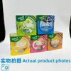 Aromatizador de ar sólido para carro de exportação transfronteiriça, fragrância leve duradoura Jello versão em inglês ornamento aromatizador de ar