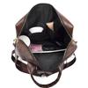 Venta al por mayor transfronteriza 2023, nueva mochila informal de cuero suave, mochila de viaje multifuncional de doble propósito para mujer.