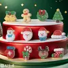 Accesorios Populares para Uñas de Navidad Campana Alce Muñeco de Nieve Muletas Tridimensional Lindo Dibujo Animado Versátil Decoración de Uñas Mayoreo
