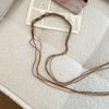 Estilo Étnico Bohemio Cuerda de Cintura Tejida con Cuentas para Mujer Combinación Universal Estilo Ins Moda Accesorios para el Cabello con Cinturón para Vestido