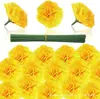 Cruz 6cm Flor Artificial Caléndula Clavel Lirio Crisantemo Día del Festival Día de Muertos Carnaval Decoración de Salón Materiales Florales