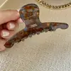 Pinza Elegante de Sentido Avanzado para el Cabello de Mujer Clip de Tiburón para la Parte Trasera de la Cabeza Estilo Nuevo 2024 Pinza de Agarre de Ácido Acético Pinza para el Cabello Tocado
