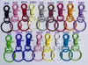 Hebilla de Perro Colorida Personalizada DIY Hebilla de Langosta Colorida en Stock Juego de Anillos de Presión Coloridos Hebilla de Gancho Anillo de Presión de Papelería Hebilla de Perro de Aleación de Zinc