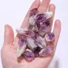 Piedra Difusora de Aroma de Cristal del Mar de China Oriental, Cristal Blanco, Amatista, Citrino, Fluorita Verde, Adorno de Piedra Cruda de Cristal Natural