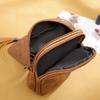 Bolso bandolera para mujer, Bolso pequeño, Textura de cuero suave, Bolso de hombro, Bolso para teléfono móvil de moda multicapa de gran capacidad, Tendencia retro