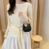 Bolsa de Lipstick con Diseño Personalizado para Mujer, Estilo de Nicho de Gama Alta, Nueva Mini Bolsa de Colores Caramelo, Bolso de Hombro Simple con Forma de Media Luna