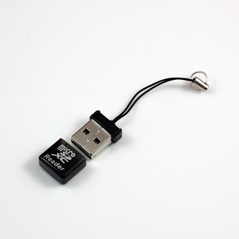 超迷你microSD读卡器 袖珍版读卡器 支持256GB 带