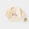 Roupas de Bebê Recém-Nascido Meia-Estação Primavera e Outono Algodão Puro Sem Costura Roupa Completa para Primeiro Mês do Bebê Tops Categoria a Roupa para Bebês e Crianças Anyang