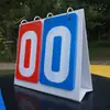 Placar de Sinuca com Caixa Plástica Espessa, Dispositivo de Pontuação, Placar Flip de Tênis de Mesa, Dispositivo Multifuncional de Pontuação para Competição