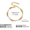 Misterio y Elegancia: Pulsera con Colgante de Oso de Zircón 5A Ins Transfronterizo, Pulsera de Cuentas Redondas, Diseño Simple y de Moda, Elegante Accesorio de Mano de Acero Inoxidable