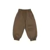 Ropa para niños Nuomi Wanzi, pantalones jogger casual versátiles para niñas, estilo otoño, pantalones escolares para niñas, pantalones deportivos, a prueba de viento y adelgazantes