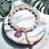 Atacado Pulseira Flor Explosão Margarida Super Fada Joias com Contas Pulseira Feminina de Alto Padrão Joia de Mão Transfronteiriça Pequenos Produtos de Yiwu