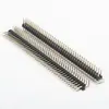 Fornecimento Direto da Fábrica H2.54 2*40P 90 Graus H2.5 Pa9T Material Conector de Pino de Fileira Dupla Pino Reto Pino Curvo Conector de Montagem