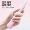 Cinta de agarre degradada para raqueta de bádminton, amortiguadora de golpes, cómoda, antideslizante, absorbente de sudor, cinta de burbujas arcoíris, envoltura para mango de raqueta de tenis