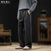 Geniales y modernos, estilo old-money, pantalones casuales minimalistas para hombre, pierna recta, nueva colección otoño 2026, corte holgado, talla grande, pantalones largos