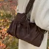 2025 Nova Bolsa Retrô Transfronteiriça Feminina Grande Capacidade Tendência da Moda Coreana Bolsa de Ombro Bolsa Tote de Alta Qualidade